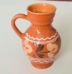 Een handgemaakte geglazuurde kleikan  14 cm., Antiek en Kunst, Antiek | Keramiek en Aardewerk, Ophalen of Verzenden
