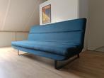 Slaapbank Adelaide Leen Bakker 91x200x124 cm, Huis en Inrichting, Ophalen, 90 cm, Blauw, Tweepersoons