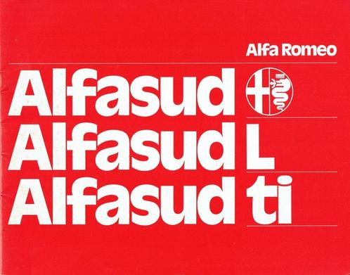 Folder Alfa Romeo Alfasud (1975), Boeken, Auto's | Folders en Tijdschriften, Gelezen, Alfa Romeo, Verzenden