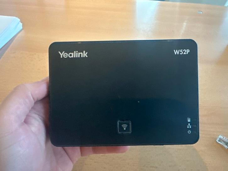 Yealink W52P DECT IP-telefoon basisstation, Computers en Software, Accesspoints, Gebruikt, Ophalen of Verzenden