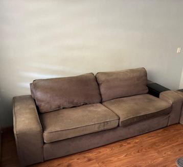 IKEA KIVIK Bankstel 3-zits en 2-zits Taupe-Grijs-Tullinge - afbeelding 2