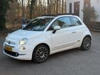 Fiat 500 C 1.2 Rockstar, Automaat, Beats audio, Xenon,Cruise, Auto's, 40 €/maand, 4 cilinders, 4 stoelen, Leder en Stof