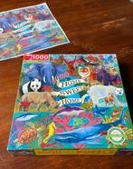 Complete 1000 stuks puzzel met voorbeeld, Verzenden, Gebruikt