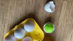 Speelgoed eieren (Tomy), Met geluid, Ophalen of Verzenden, Zo goed als nieuw