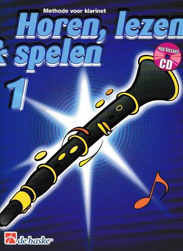 Horen Lezen Klarinet deel 1 met CD beschikbaar voor biedingen