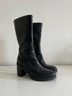 Leren laarzen VIA VAI, Kleding | Dames, Schoenen, Hoge laarzen, Zwart, Ophalen of Verzenden, Zo goed als nieuw