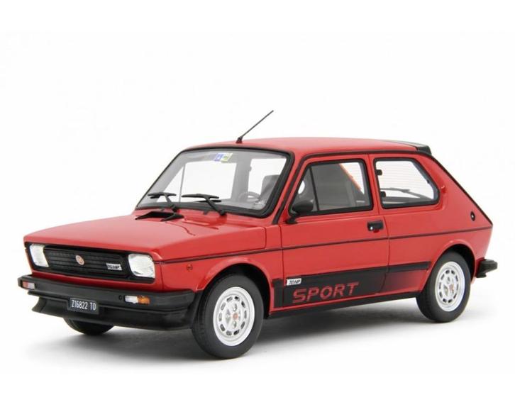 1:18  Fiat 127 Sport 70hp 1981  -  Laudoracing, Hobby en Vrije tijd, Modelauto's | 1:18, Nieuw, Auto, Overige merken, Ophalen of Verzenden