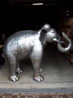 Uniek beeld olifant tuinbeeld eyecatcher winkelinrichting, Nieuw, Ophalen of Verzenden, Metaal, Dierenbeeld