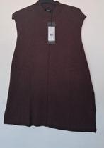 Nieuwe DonkerBruine Yesta Ribbreisel Top Mt 4- 54/56, Bruin, Nieuw, Yesta, Shirt of Top