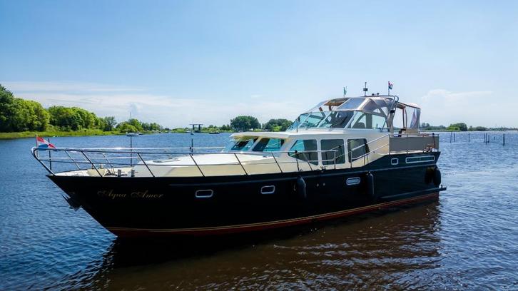 Vacance Kruiser 13.50 te koop (of als investering) k.k., Watersport en Boten, Motorboten en Motorjachten, Gebruikt, Staal, 12 meter of meer