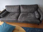 Leren 2, 1/2 zitsbank zgan, Huis en Inrichting, Ophalen, 150 tot 200 cm, Tweepersoons, Zo goed als nieuw