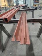 T-staal lengte 1530mm en 1620 mm gestraald en gemenied, Doe-het-zelf en Verbouw, Ophalen, Zo goed als nieuw