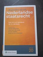Beginselen Nederlandse Staatsrecht Rechtsgeleerdheid jaar 1, Boeken, Ophalen of Verzenden, Wolters Kluwer, Beta, WO