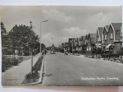 H432 Dordt Dubbeldam Rechte Zandweg, Verzamelen, Ansichtkaarten | Nederland, Zuid-Holland, Ophalen of Verzenden