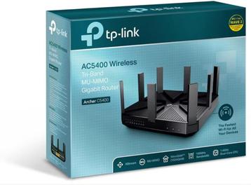 TE KOOP : TP-LINK C5400 + 2x TP-LINK RE450 versterkers beschikbaar voor biedingen