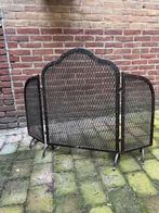 Openhaard hekje van gietijzer, Huis en Inrichting, Haarden, Ophalen, Zo goed als nieuw, Vrijstaande haard, Houthaard