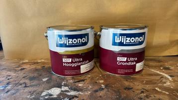 Wijzonol hoogglans en grondlak. beschikbaar voor biedingen