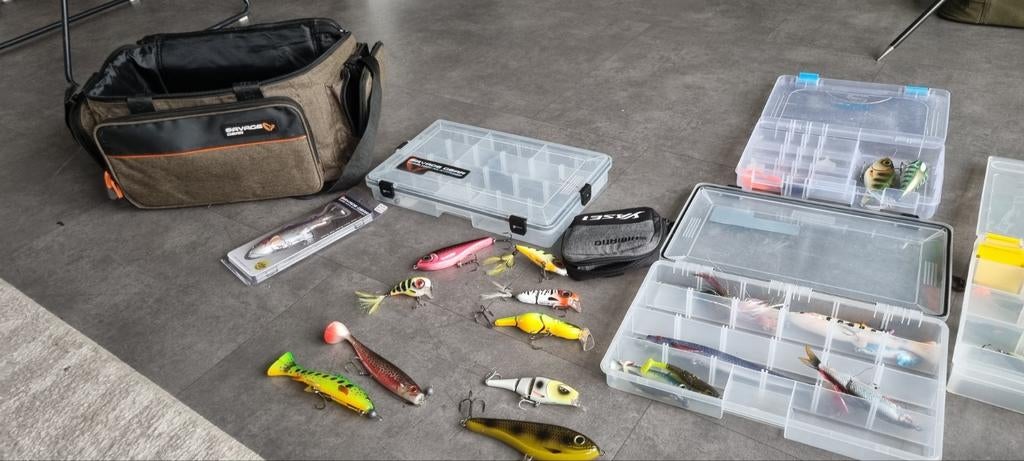 Complete Roofvis Set - Kunstaas, Tackle Boxen, Tas, Ophalen of Verzenden, Nieuw, Overige typen