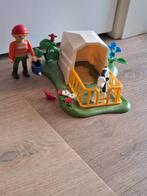 Playmobil boerin met kalf 5124, Ophalen of Verzenden, Zo goed als nieuw, Complete set