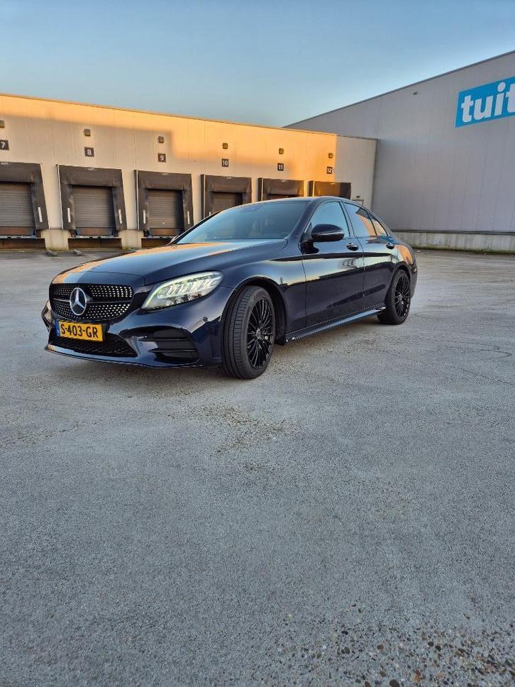 Mercedes-Benz C-Klasse C200 184pk 9G-TRONIC 2018 Blauw, Auto's, Mercedes-Benz, Particulier, C-Klasse, ABS, Achteruitrijcamera