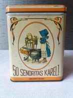 karel sigaren blik 50 senoritas sarah kay-holly, Verzamelen, Blikken, Ophalen of Verzenden, Gebruikt, Overige