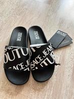 Versace jeans couture badslippers maat: 40, Slippers, Zwart, Ophalen of Verzenden, Nieuw