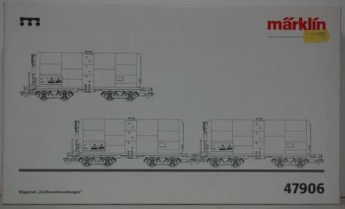 Märklin Spur HO 47906 Wagenset Großraumkesselwagen DB, NEU, Hobby en Vrije tijd, Modeltreinen | H0, Nieuw, Wagon, Wisselstroom