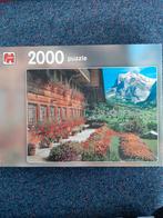Jumbo Puzzel 2000 stukjes - Zwitserland, Ophalen of Verzenden, Meer dan 1500 stukjes, Gebruikt, Legpuzzel