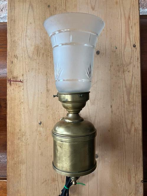 Wandlamp antiek Art Nouveau, Antiek en Kunst, Antiek | Lampen, Ophalen of Verzenden