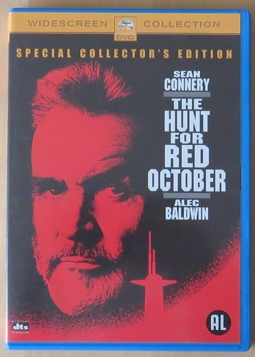 DVD The Hunt for Red October (1990) Sean Connery, A. Baldwin, Cd's en Dvd's, Dvd's | Actie, Gebruikt, Actiethriller, Alle leeftijden