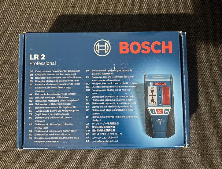 Bosch LR 2 Laser ontvanger, Doe-het-zelf en Verbouw, Gereedschap | Handgereedschap, Nieuw, Ophalen of Verzenden