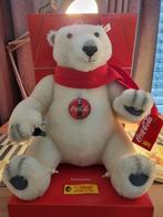 Steiff coca cola polar bear 1999 limited edition, Ophalen, Nieuw, Stoffen beer, Steiff