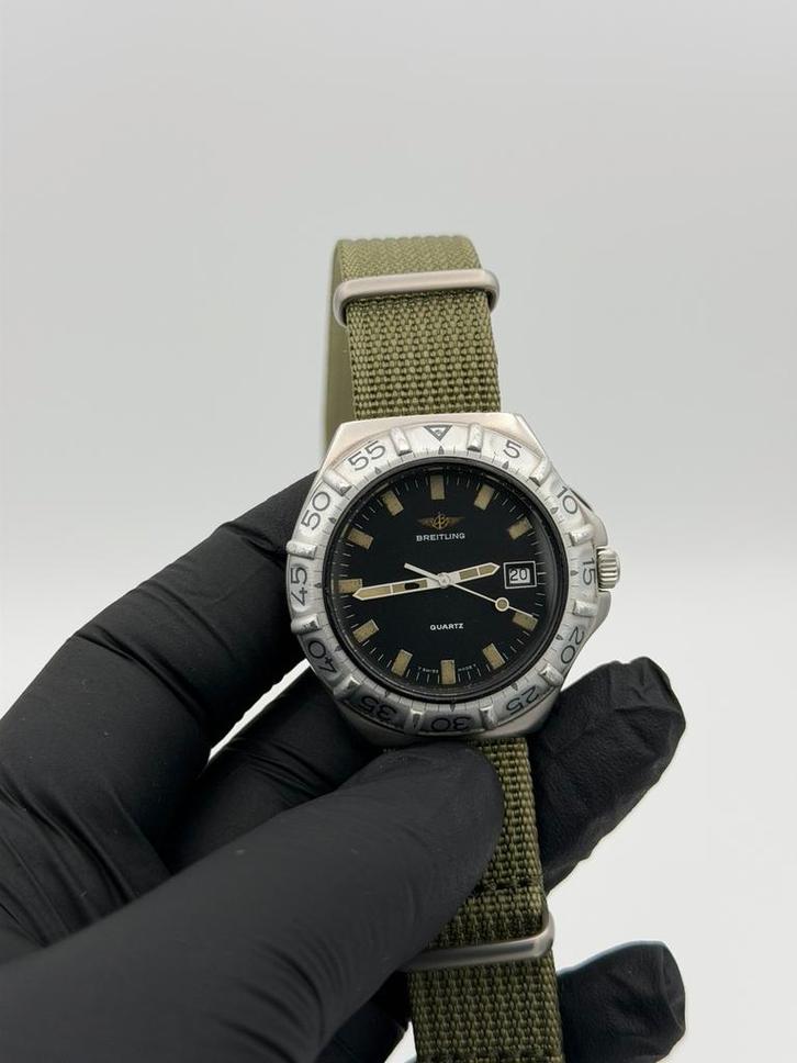 Breitling Colt Military Edtion referentie 80310 Quartz 38mm, Sieraden, Tassen en Uiterlijk, Horloges | Heren, Zo goed als nieuw
