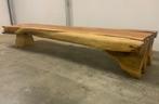 suar boomstam tafel 500x120 uniek, Huis en Inrichting, Tafels | Eettafels, Ophalen, 100 tot 150 cm, Teakhout, Vijf personen of meer