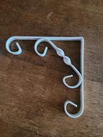 2 witte metalen plankdragers nieuw, Ophalen of Verzenden, Nieuw