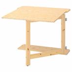 2 Ivar klaptafel 80 x 30-91 cm, Huis en Inrichting, Bureaus, Ophalen of Verzenden, Zo goed als nieuw, Bureau