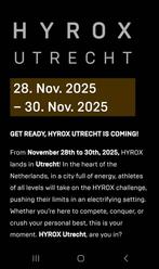 Gezocht! Hyrox Utrecht! Kaartje mannen enkel gezocht., Tickets en Kaartjes, Eén persoon