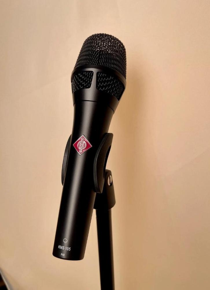 Neumann KMS 105 BK, Muziek en Instrumenten, Microfoons, Zo goed als nieuw, Studiomicrofoon, Ophalen of Verzenden
