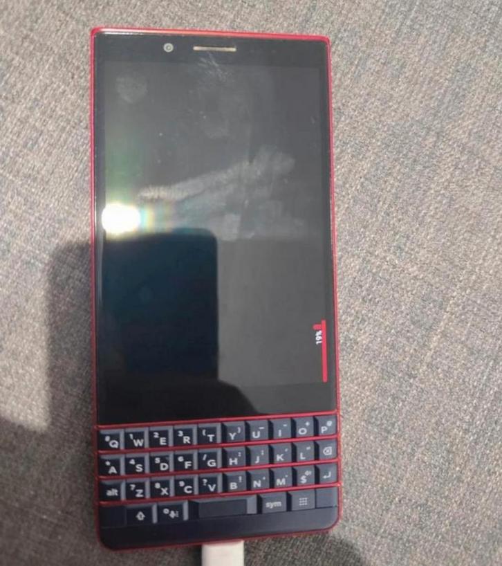 Als nieuw BlackBerry Key2 LE red edition ️ 64GB | DUAL sim, Telecommunicatie, Mobiele telefoons | Hoesjes en Frontjes | Blackberry