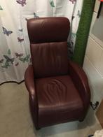 Lederen relax fauteuil van prominent, Huis en Inrichting, Fauteuils, Ophalen, Overige materialen, Minder dan 75 cm, Zo goed als nieuw