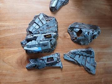 PRIJSVERLAGING Warhammer neergestort vliegtuig geverfd beschikbaar voor biedingen