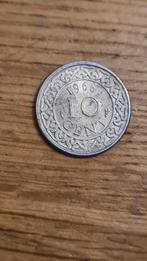 Suriname - 10 Cent 1966 (D3), Postzegels en Munten, Munten | Amerika, Ophalen, Zuid-Amerika, Losse munt
