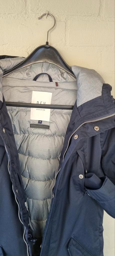 Winterjas Parka model Revelation (Sting) maat M in blauw., Kleding | Heren, Jassen | Winter, Zo goed als nieuw, Blauw, Ophalen of Verzenden