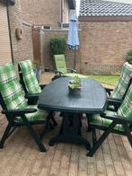 Tuinset met kussens +ligbed. Goede staat. Gratis op te halen, Tuin en Terras, Ophalen, Gebruikt, Tuinset