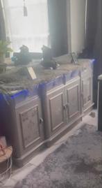 Stijlvol Grijs Dressoir, Huis en Inrichting, Ophalen, Overige materialen, 150 tot 200 cm, Zo goed als nieuw