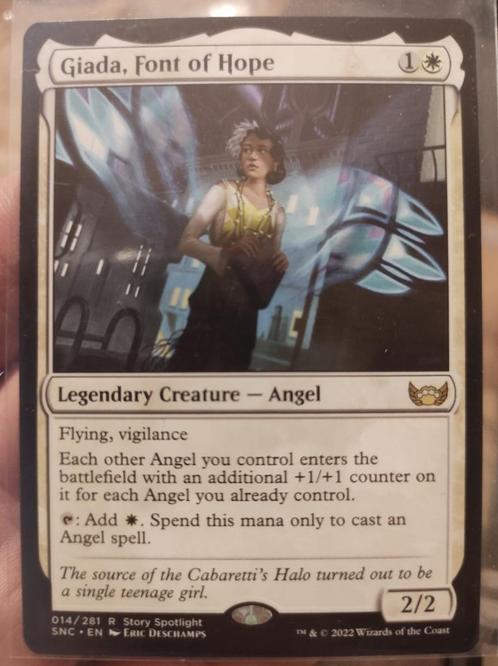 Giada font of hope angel commander deck, Hobby en Vrije tijd, Verzamelkaartspellen | Magic the Gathering, Zo goed als nieuw, Speeldeck