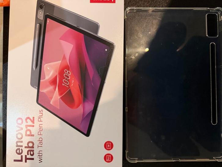 Lenovo Tab P12 (12.7") + Pen & Case - Nieuwstaat!, Computers en Software, Android Tablets, Zo goed als nieuw, Wi-Fi, 12 inch, 128 GB