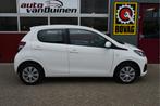 Peugeot 108 1.0 e-VTi Active O.a: PDC, Airco, Centr, Vergr,, Voorwielaandrijving, Stof, Gebruikt, Met garantie (alle)