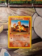 Blaine's Charmander First Edition 60/132 Gym Hero Challenge, Ophalen of Verzenden, Gebruikt, Losse kaart