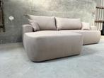 !!ACTIE!! Naduvi Hoekbank Philipa Links Velvet, 250 tot 300 cm, Hoekbank, 150 cm of meer, Driepersoons